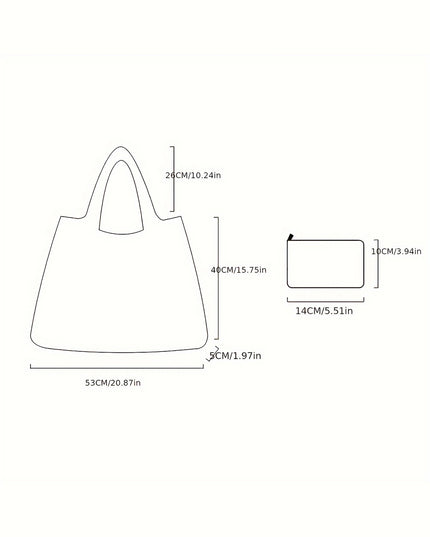 Tillandsia Purple Goth Halloween Pumpkin Large Capacity Foldable Tote Bag