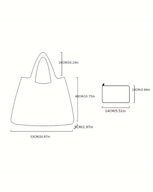Tillandsia Purple Goth Halloween Pumpkin Large Capacity Foldable Tote Bag