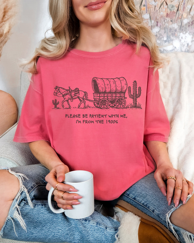 Please Be Patient With Me Tee – Funny Vintage Graphic Shirt
