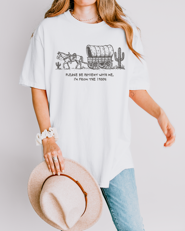 Please Be Patient With Me Tee – Funny Vintage Graphic Shirt