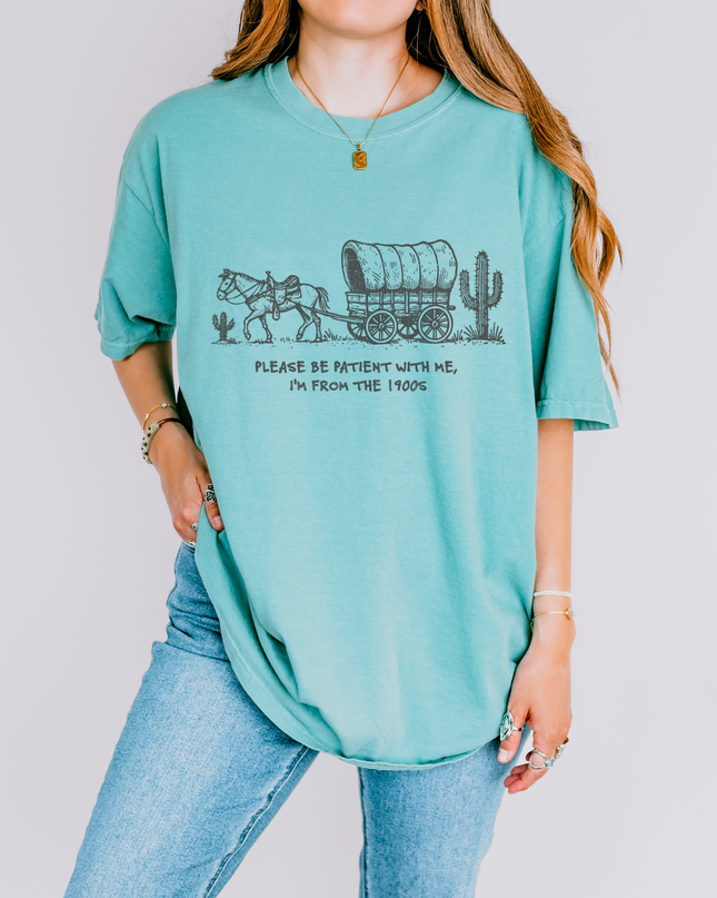 Please Be Patient With Me Tee – Funny Vintage Graphic Shirt