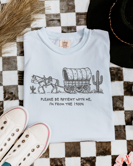 Please Be Patient With Me Tee – Funny Vintage Graphic Shirt