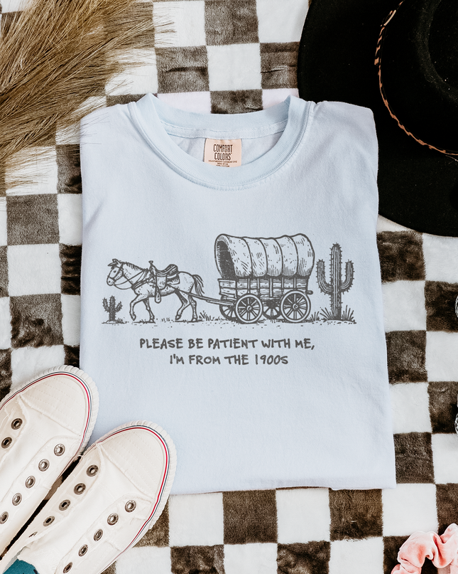 Please Be Patient With Me Tee – Funny Vintage Graphic Shirt