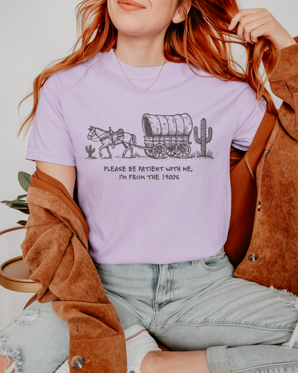 Please Be Patient With Me Tee – Funny Vintage Graphic Shirt