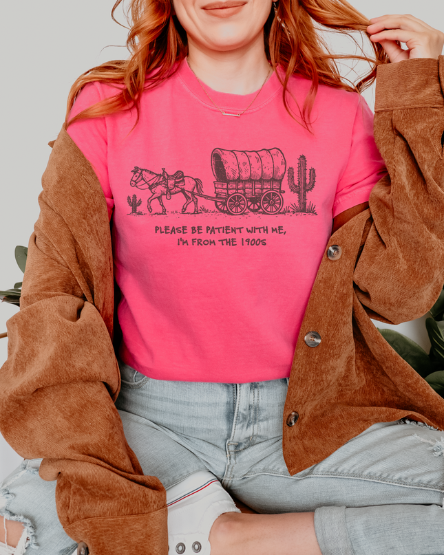 Please Be Patient With Me Tee – Funny Vintage Graphic Shirt