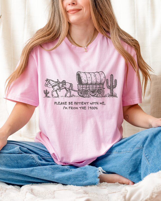 Please Be Patient With Me Tee – Funny Vintage Graphic Shirt