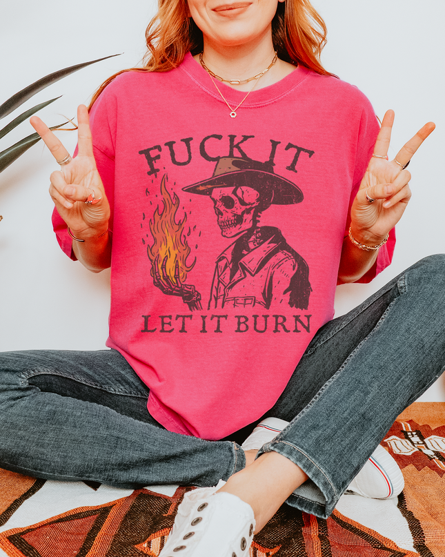 Oversized Graphic Tee – Comfort Colors Vintage Style | Multiple Colors