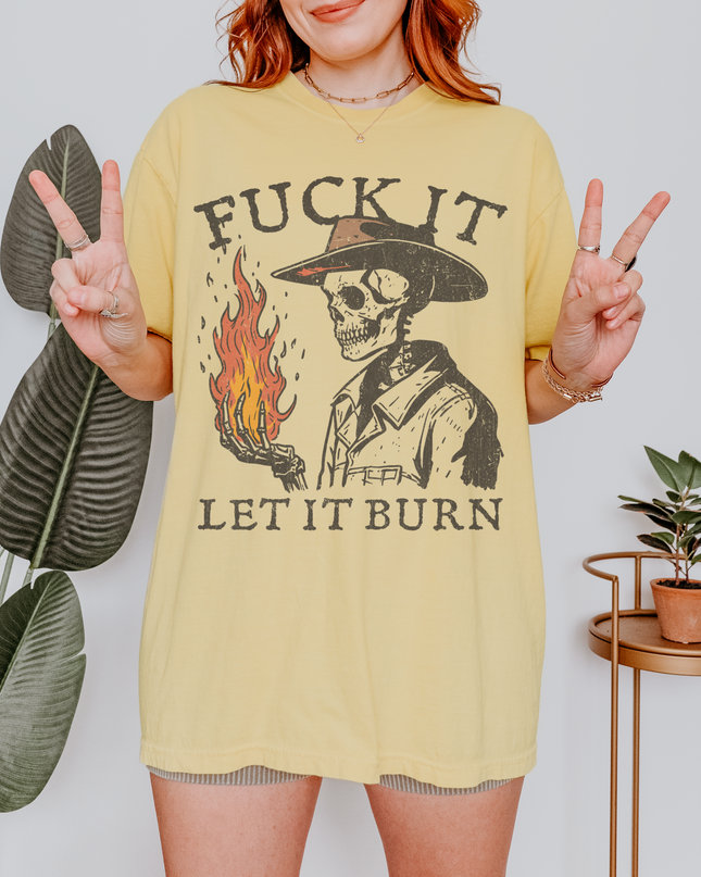 Oversized Graphic Tee – Comfort Colors Vintage Style | Multiple Colors
