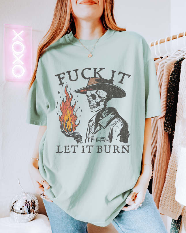 Oversized Graphic Tee – Comfort Colors Vintage Style | Multiple Colors