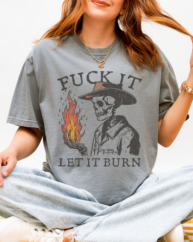 Oversized Graphic Tee – Comfort Colors Vintage Style | Multiple Colors