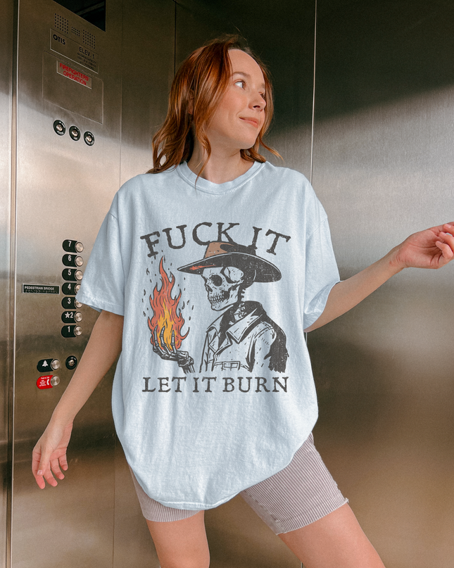 Oversized Graphic Tee – Comfort Colors Vintage Style | Multiple Colors