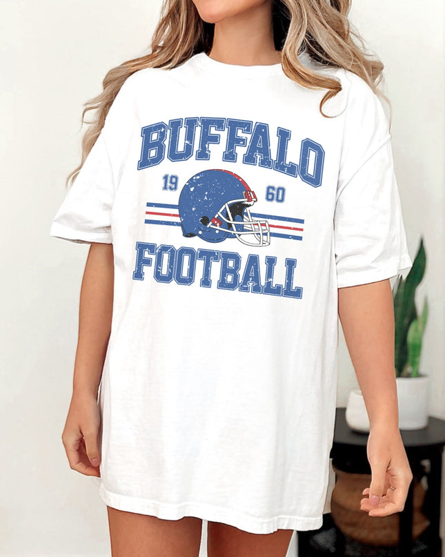 Buffalo Football T-Shirt | Retro Vintage Sports Tee | Game Day Shirt