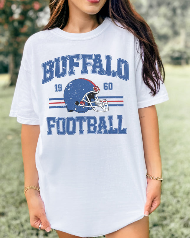 Buffalo Football T-Shirt | Retro Vintage Sports Tee | Game Day Shirt
