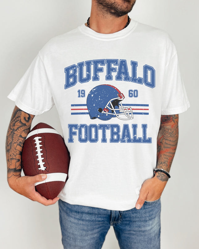 Buffalo Football T-Shirt | Retro Vintage Sports Tee | Game Day Shirt