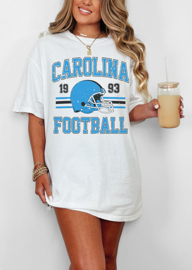 Carolina Football T-Shirt | Retro Vintage Sports Tee | Game Day Shirt