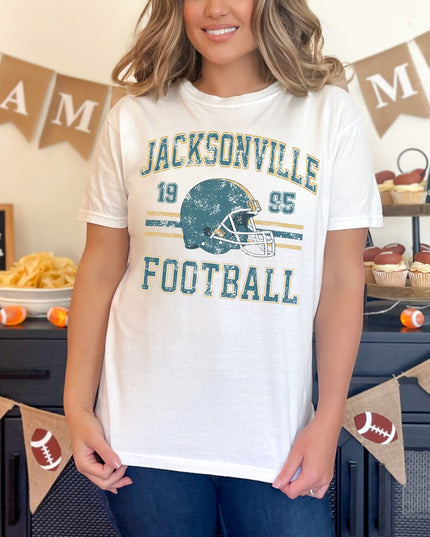 Jacksonville Football T-Shirt | Retro Vintage Sports Tee | Game Day Shirt