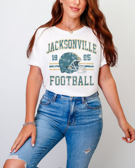 Jacksonville Football T-Shirt | Retro Vintage Sports Tee | Game Day Shirt