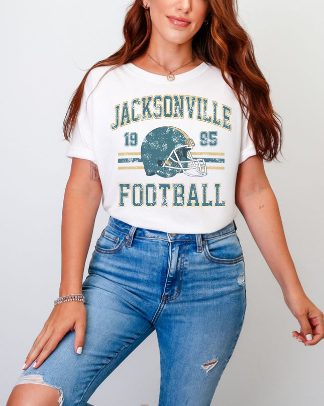 Jacksonville Football T-Shirt | Retro Vintage Sports Tee | Game Day Shirt