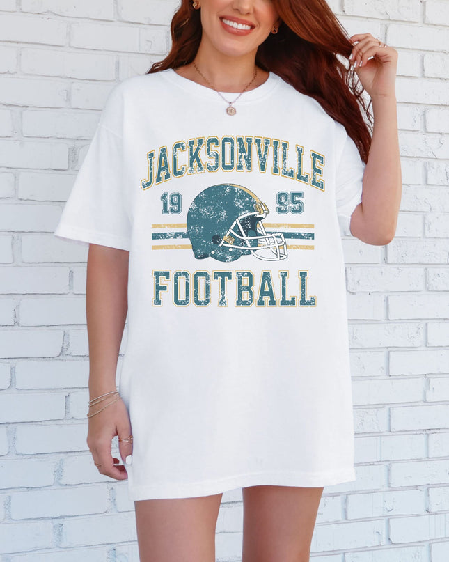 Jacksonville Football T-Shirt | Retro Vintage Sports Tee | Game Day Shirt