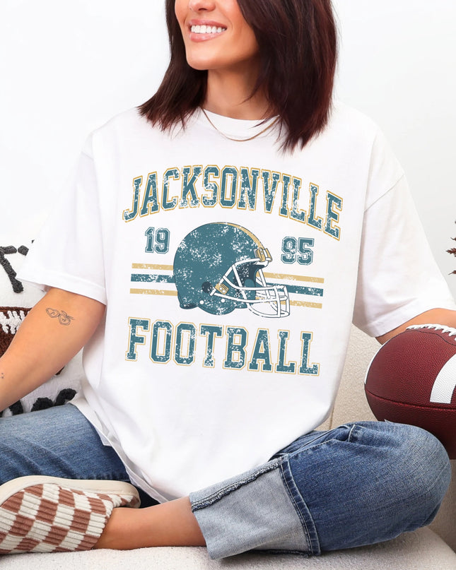 Jacksonville Football T-Shirt | Retro Vintage Sports Tee | Game Day Shirt