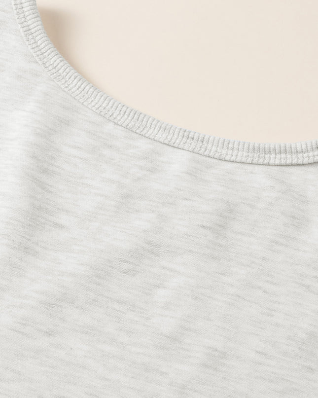 White Solid Color Ruffle Hem Mini Sweatshirt Dress
