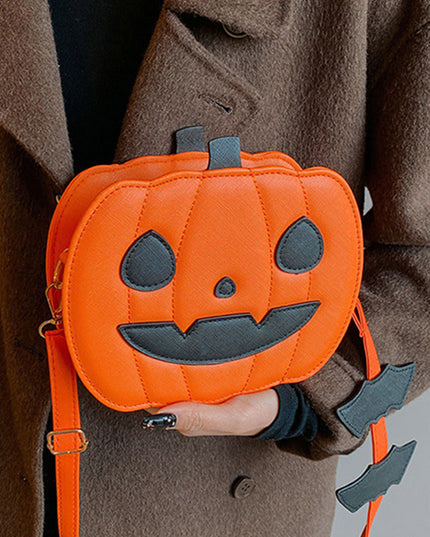 Carrot Halloween Pumpkin Shoulder Bag