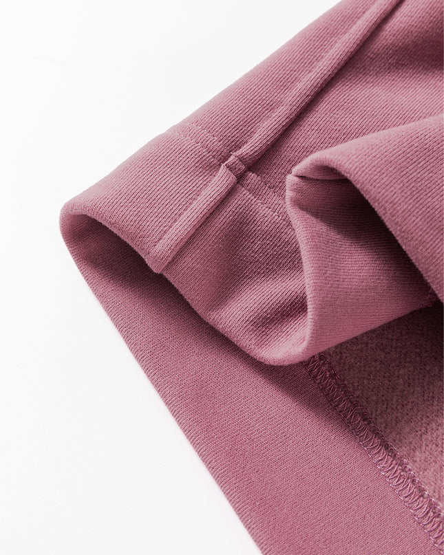 White Zipper Collared Drop Shoulder Plain Sweatshirt