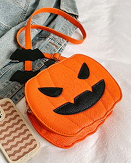 Carrot Halloween Pumpkin Shoulder Bag