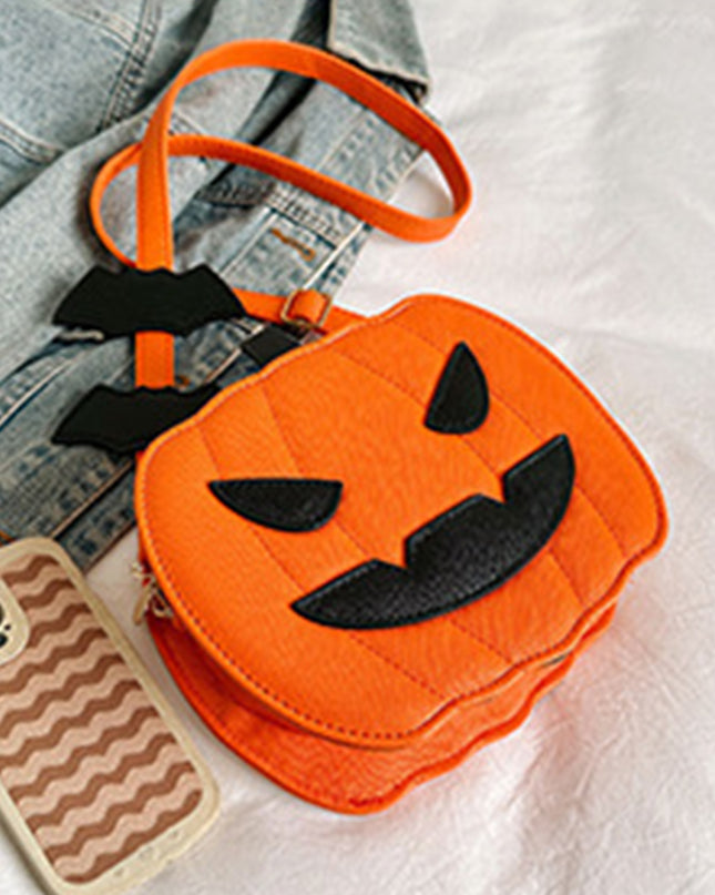 Carrot Halloween Pumpkin Shoulder Bag