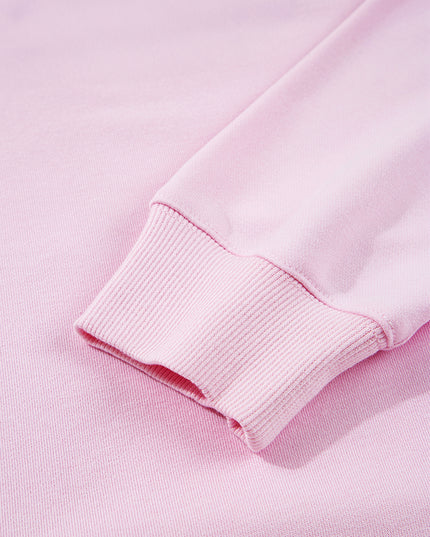 Pink GAME DAY Football Print Casual Sweatshirt