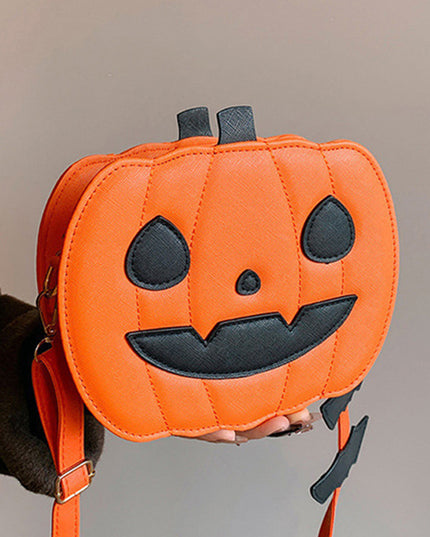Carrot Halloween Pumpkin Shoulder Bag