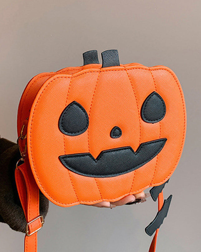 Carrot Halloween Pumpkin Shoulder Bag