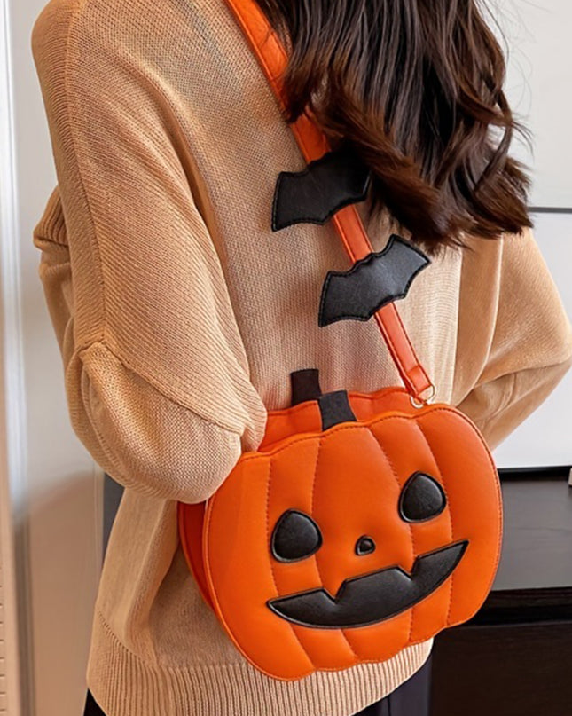 Carrot Halloween Pumpkin Shoulder Bag