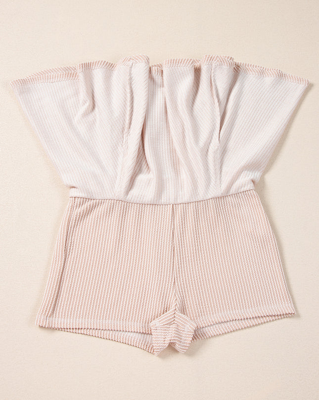 Jet Stream Lantern Sleeve Pullover & Ruffle Mini Skirt Set – Chic Two Piece Outfit