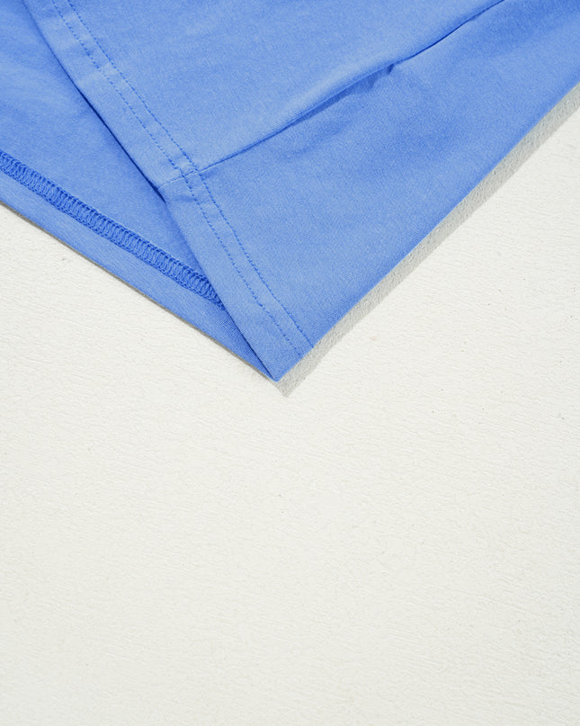 Sky Blue Rodeo Letter Graphic Tee
