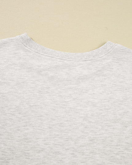 Black GAME DAY Vintage Washed Sweatshirt – Oversized Baggy Graphic Pullover